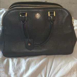Tory Burch  Black Leather Handbag